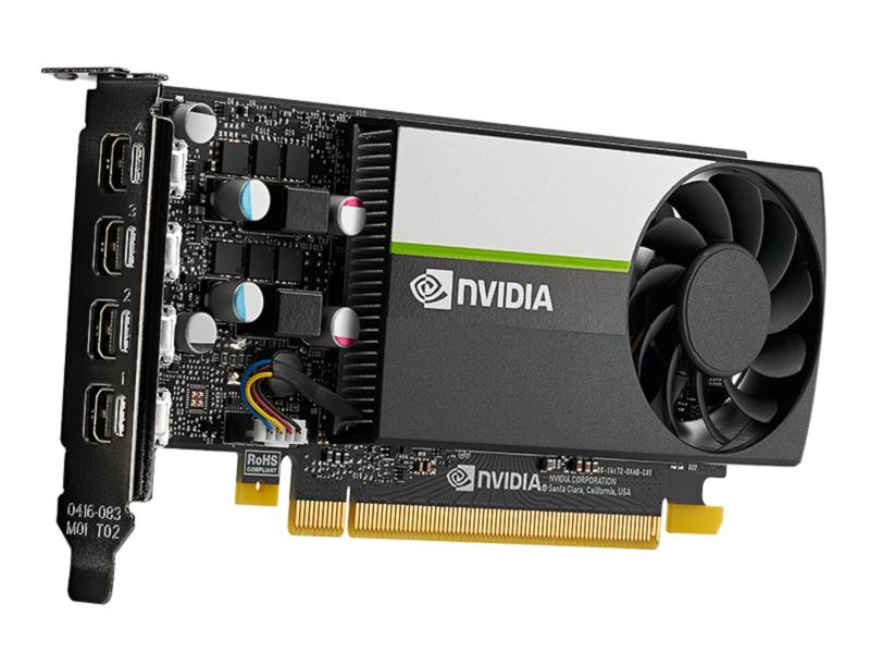 PNY Grafikkarte NVIDIA T1000 SB 4 GB OEM Professionelle Raytracing-GPU