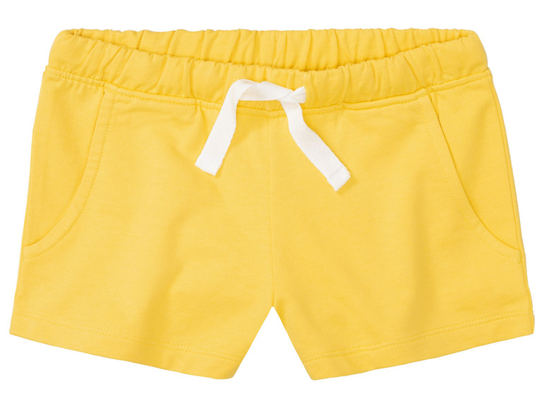 Meisjes sweatshorts, 2 stuks, met hoog katoengehalte