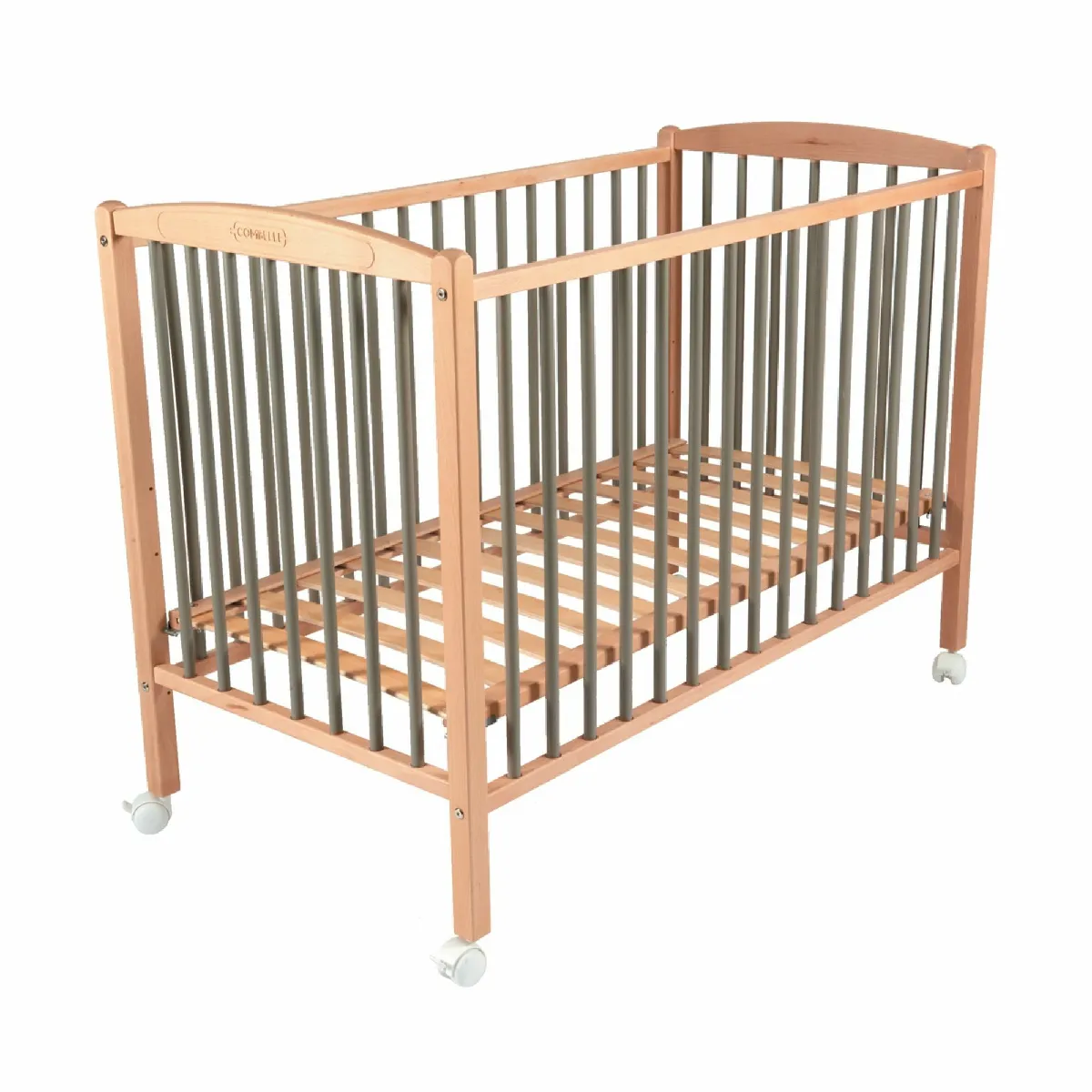 Combelle Lit Arthur 60x120 avec roulettes