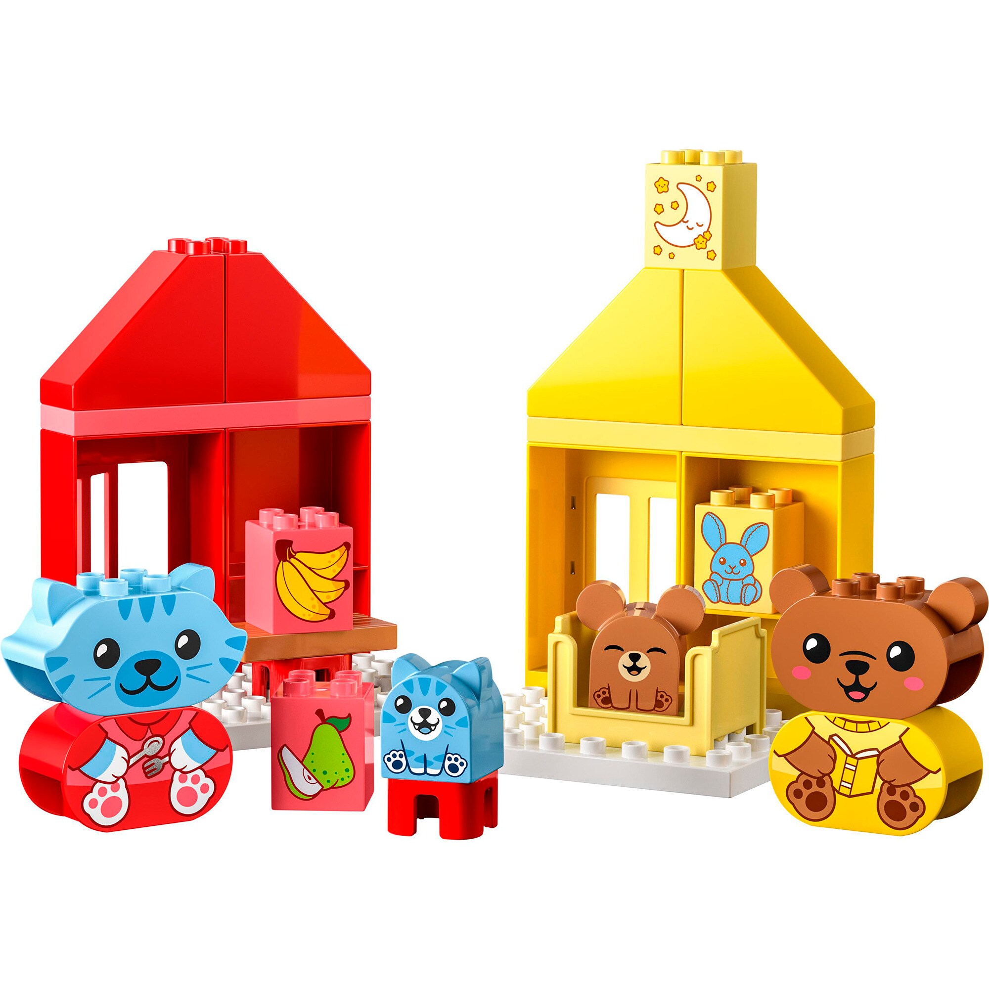 LEGO Konstruktionsspielzeug DUPLO Alltagsroutinen: Essen & Schlafenszeit