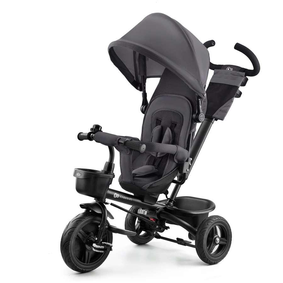 Kinderkraft 6 in 1 Dreirad Aveo, Malachite grey