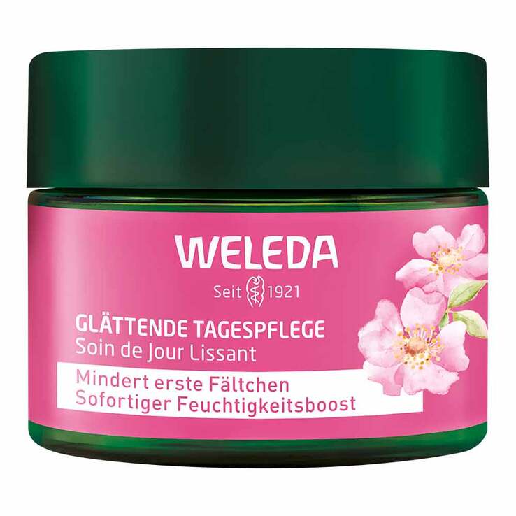 Weleda glättende Tagespflege Wildrose & weißer Tee, 40 ml