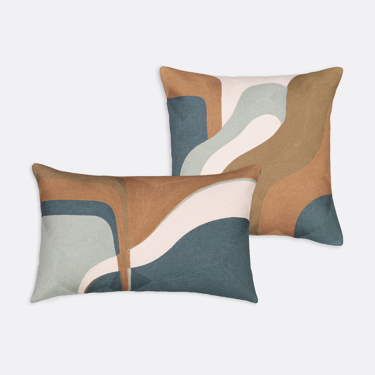LA REDOUTE INTERIEURS<br>Capa de almofada 50x30 cm, algodão, Ascona