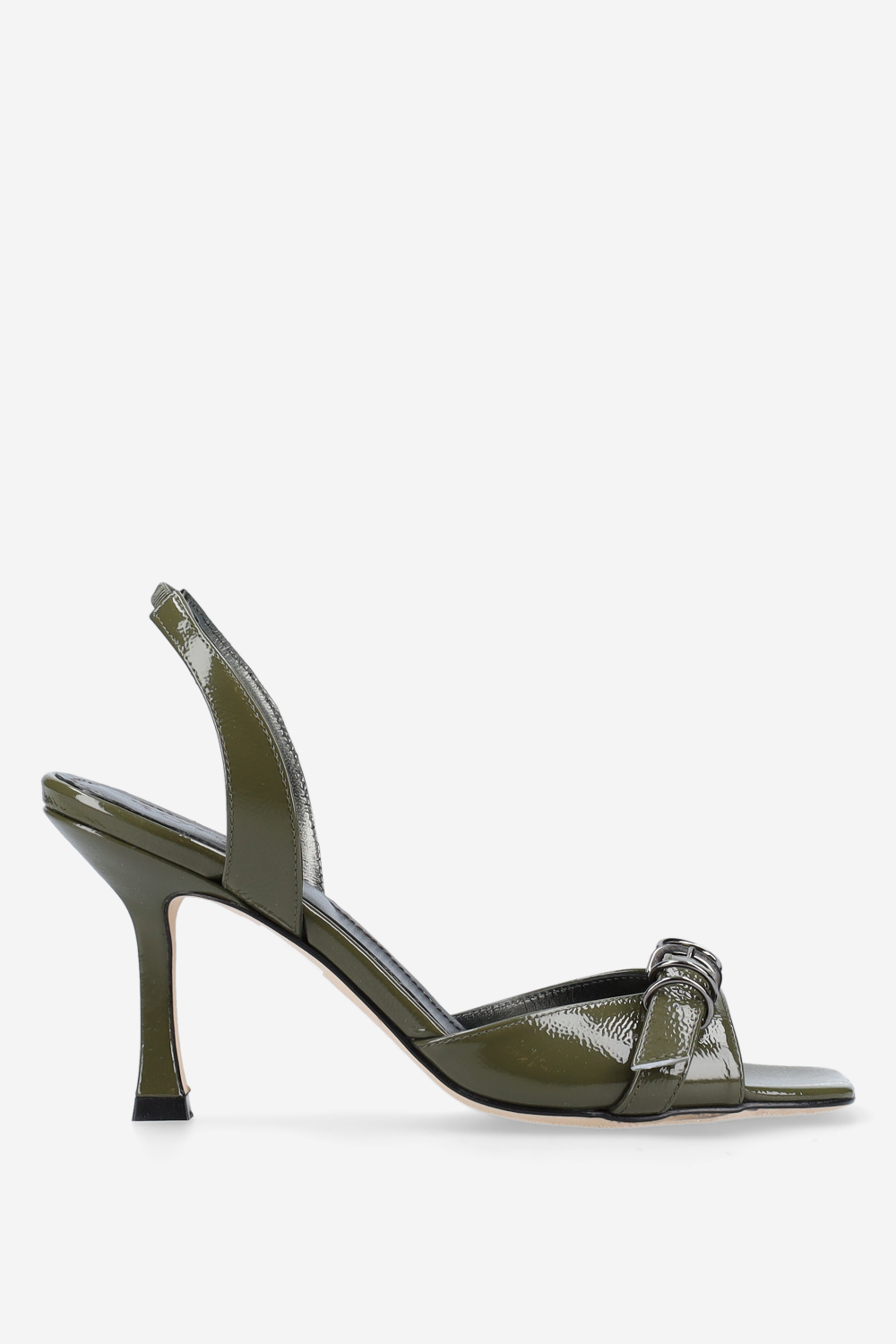 Twenties patent leather sandals