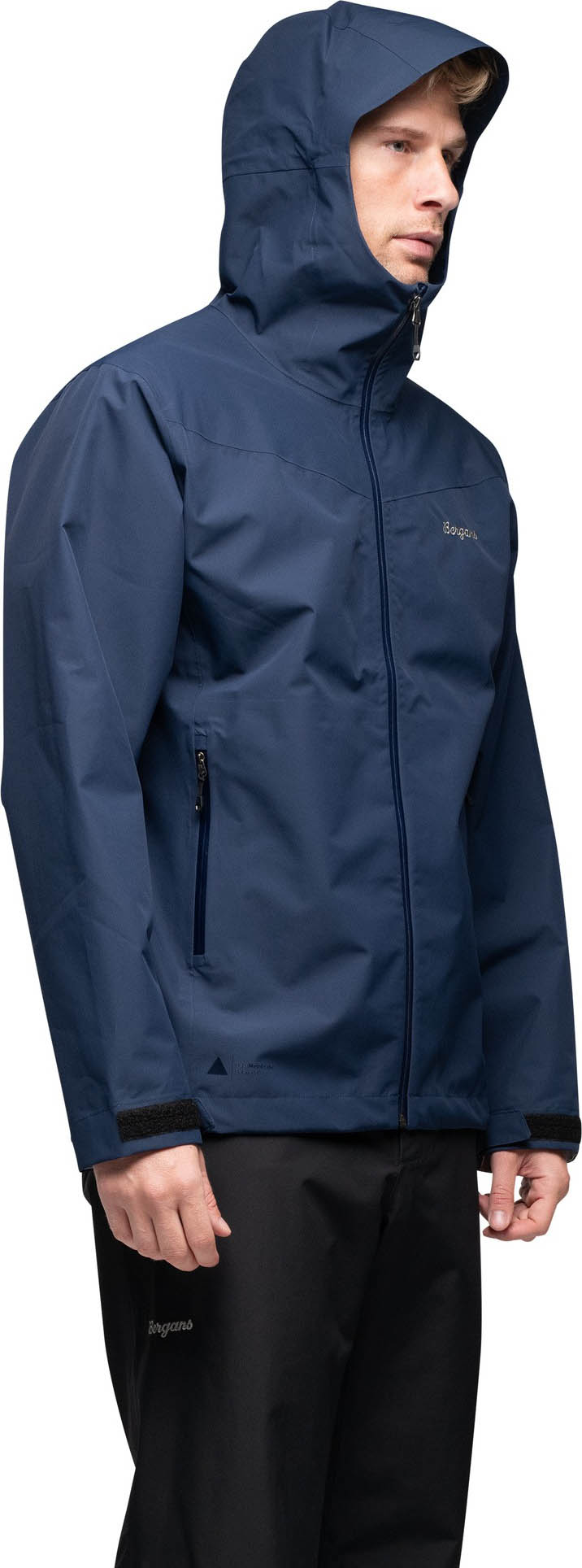 Essentials Shell 2.5L Jacket Herre Navy Blue
