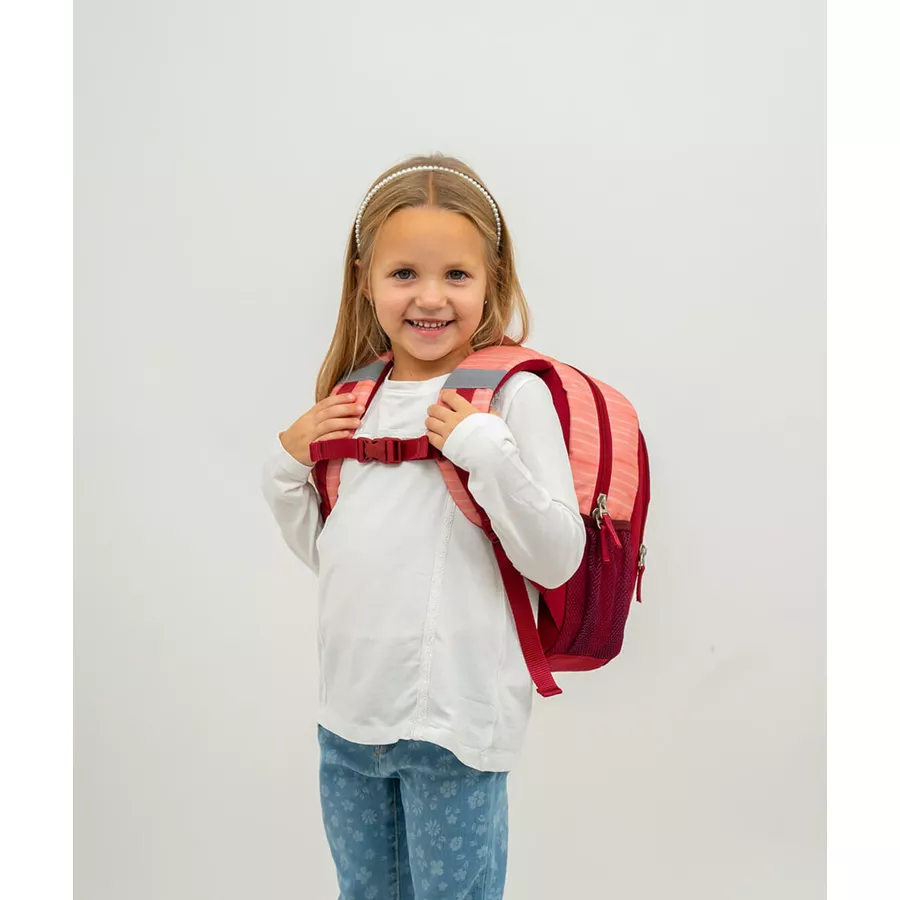 Belmil Kindergartenrucksack Kiddy Plus Kindergartenrucksack für 3-6 Jährige Kinder mit Brustgurt Little Puppy