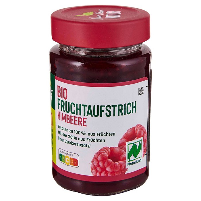 NUR NUR NATUR Bio-Fruchtaufstrich 250 g, Himbeere