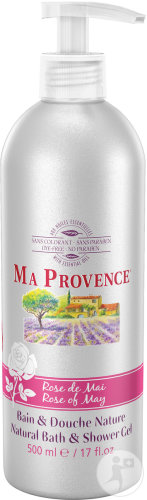 Ma Provence Bain Et Douche Nature Rose De Mai Flacon-Pompe 500ml