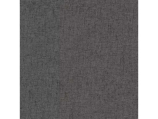 Chaise à bascule avec repose-pied Gris foncé Tissu