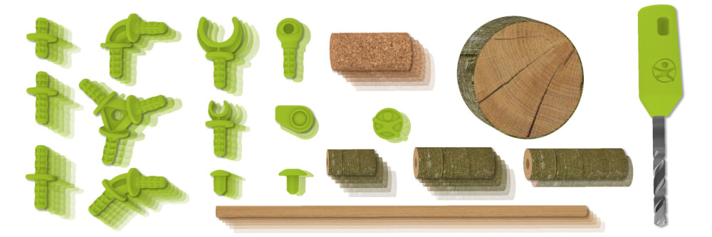 HABA Terra Kids Connectors – Starter-Konstruktions-Set