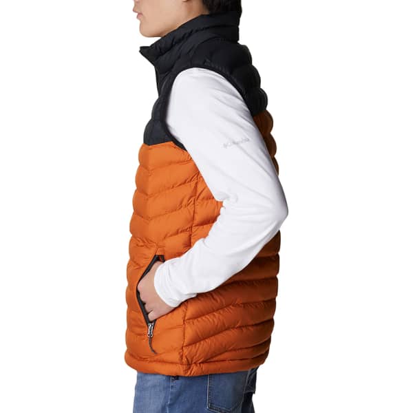 Doudoune randonnée COLUMBIA POWDER LITE VEST WARM COPPER BL