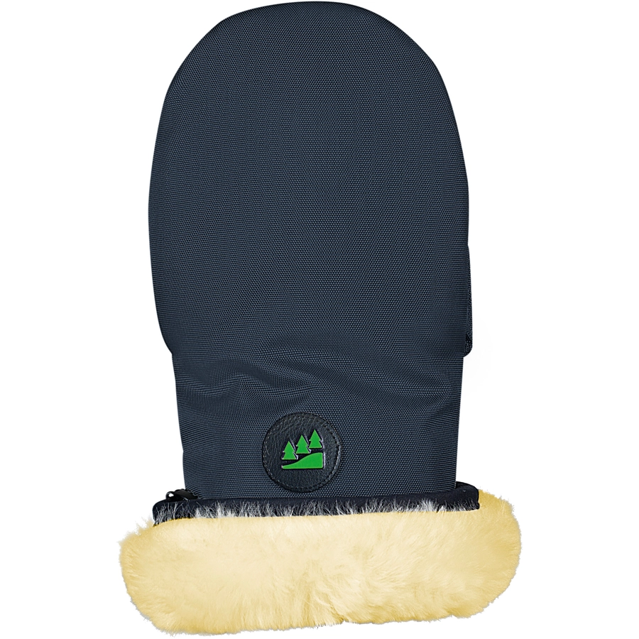 odenwälder Handwärmer Lammfell Muffolo marine