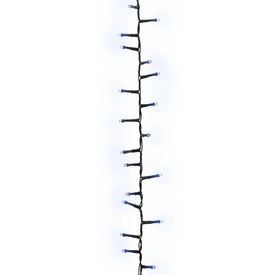 vidaXL - Led-slinger - Blue and dark green - 25 m