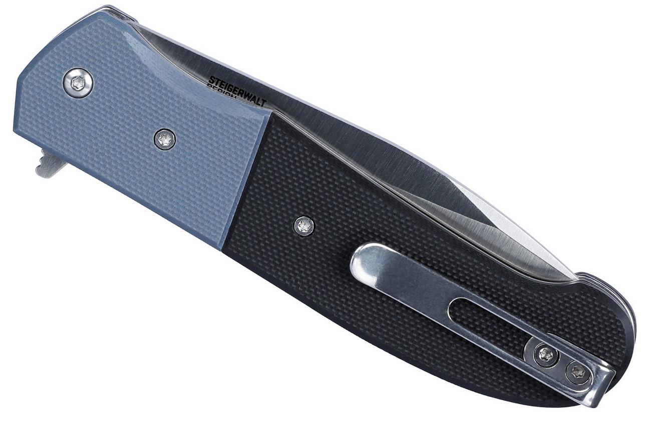 CRKT Ignitor Assisted, Silver zakmes, Ken Steigerwalt design