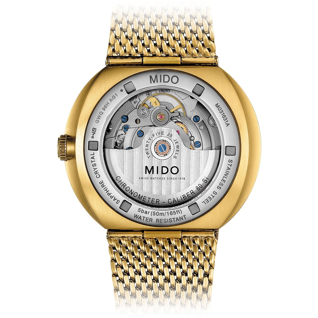 Mido Commander Icône Chronometer Si