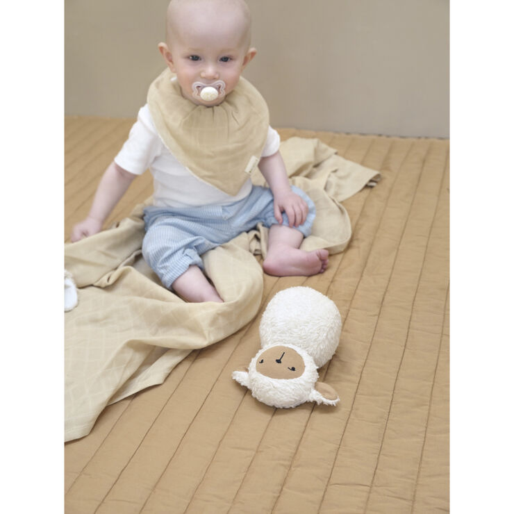 Fabelab Bandana Bib - Wheat - 2 pack Wheat