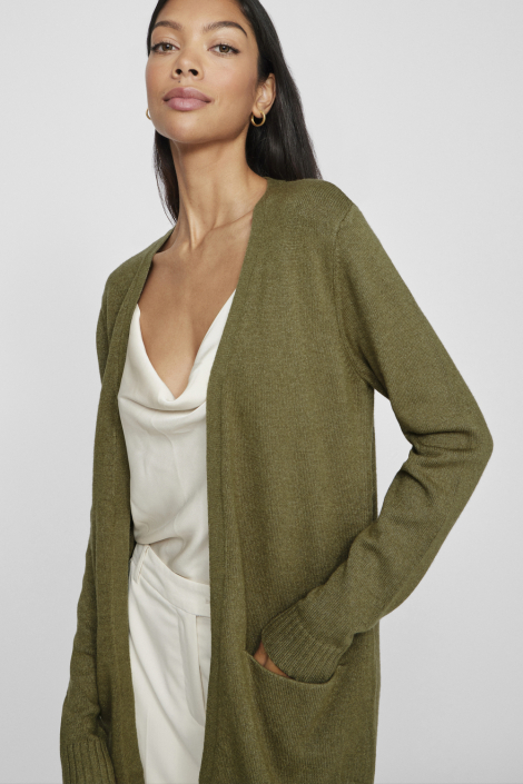 Vila groene dames vest