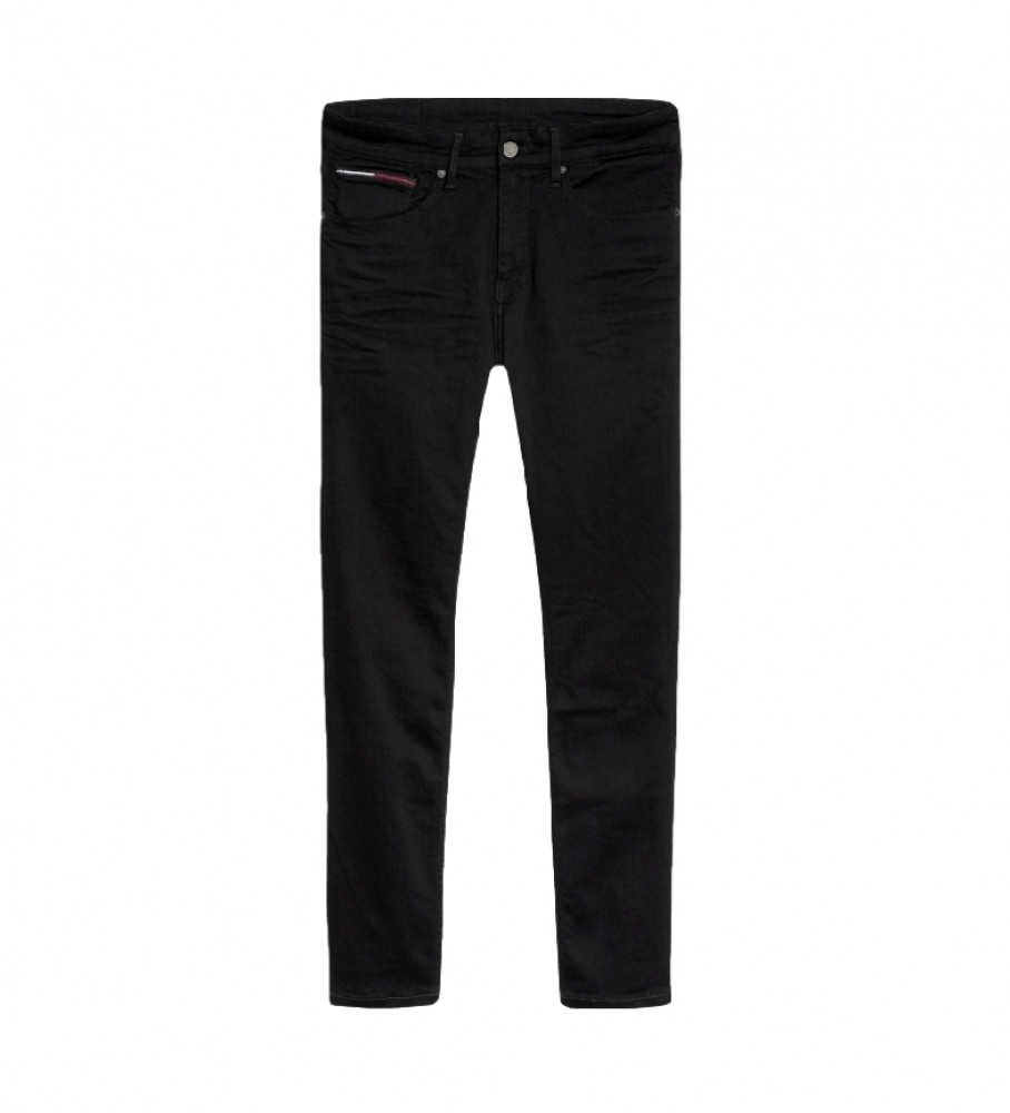 Calça jeans Tommy Jeans Austin Slim Nbks preta