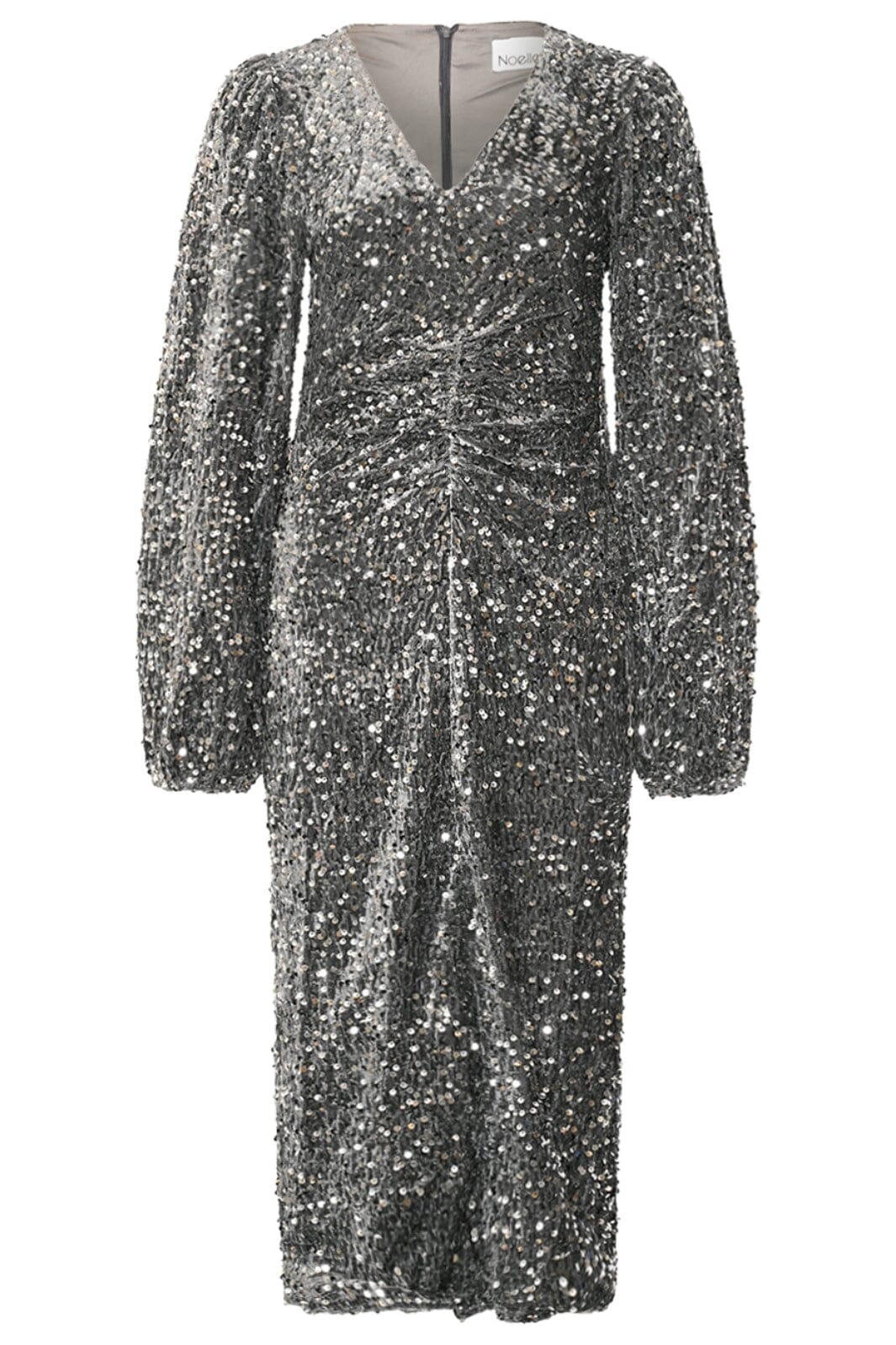 Noella Teagan Lg Dress 1096 asphalt silver grey