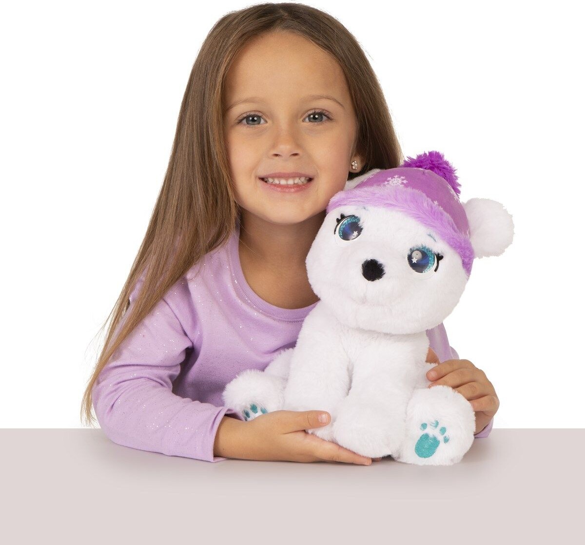 Club Petz - Isbjørnen Artie Med 20 Lyde - 25 CM