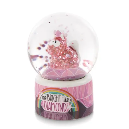 NICI Schüttelkugel Einhorn Pink Diamond 6,5cm