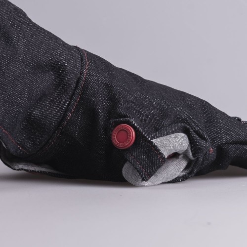Casaco jeans Bella para cães, azul
