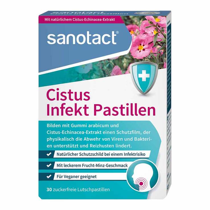sanotact®Cistus Infekt Pastillen , 30 St