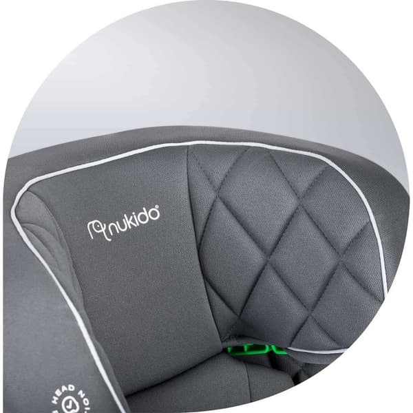 Bilstol Nukido Louis Grå 15-36 kg ISOFIX