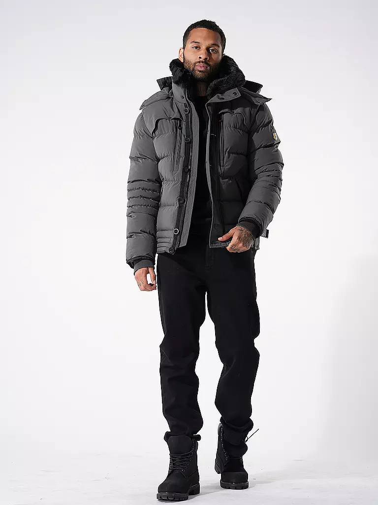 WELLENSTEYN Steppjacke  grau