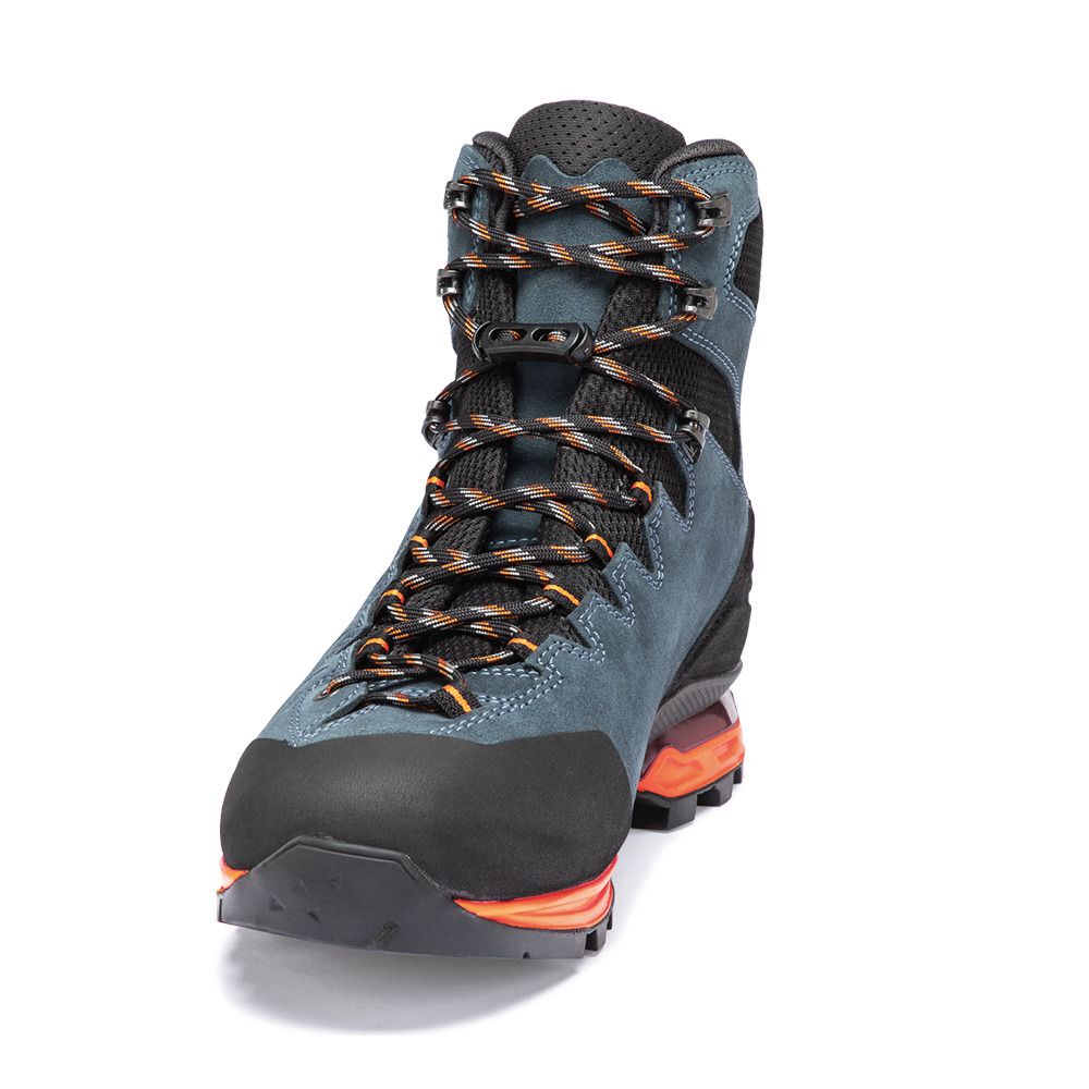 Hanwag MAKRA TREK GTX - Chaussures randonné Homme steel/orange