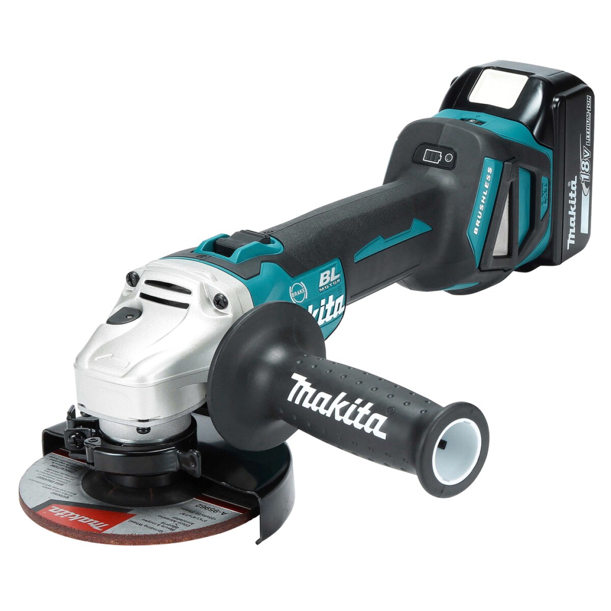 Makita DGA513ZJ Akku-Winkelschleifer + MAKPAC Gr. 3