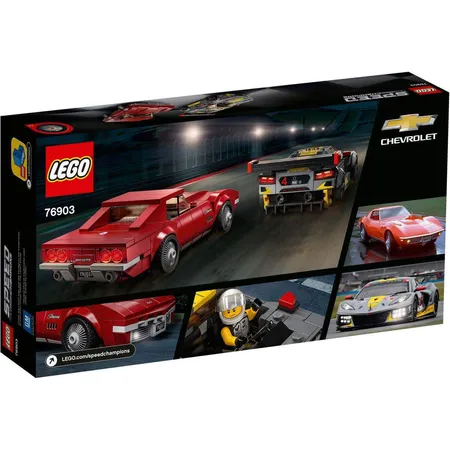 LEGO® Speed Champions 76903 Chevrolet Corvette C8.R & 1968 Chevrolet Corvette