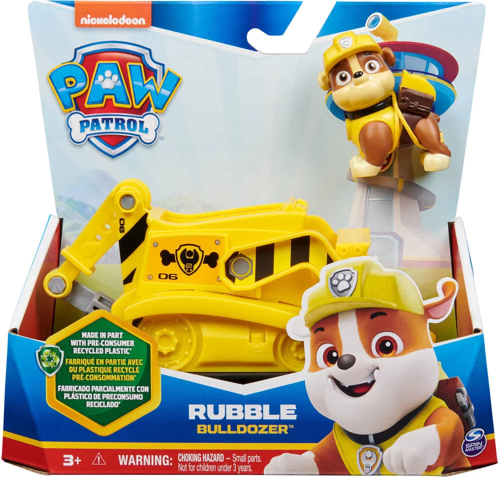 PAT'PATROUILLE -  RUBEN - VEHICULE ET FIGURINE