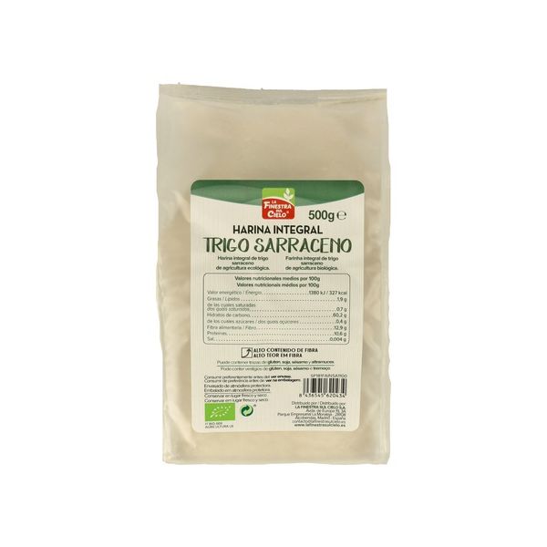 La Finestra Sul Cielo Farinha Integral de Trigo Sarraceno 500g