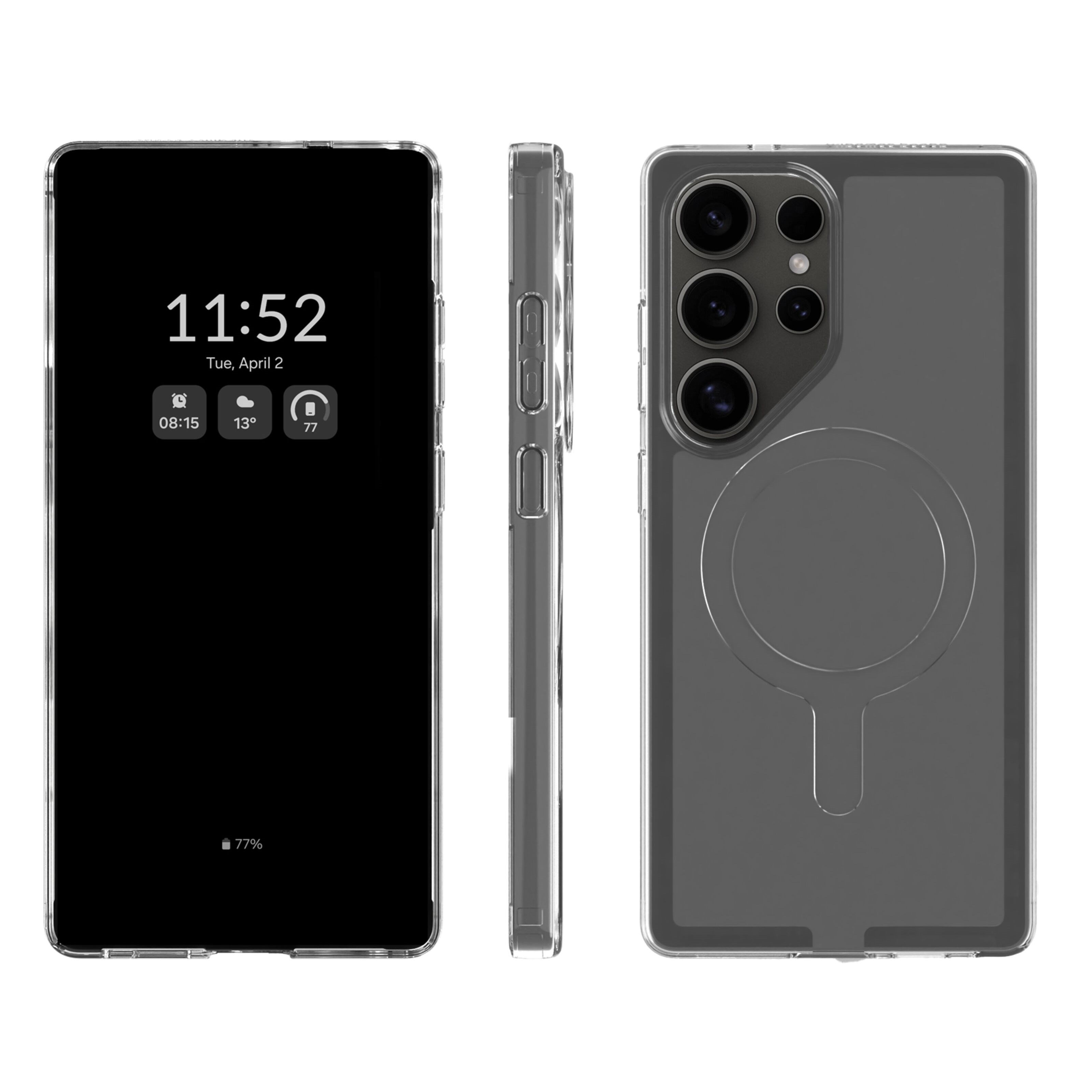 Agood company Plantebasert mobildeksel Samsung S25 Ultra Klar