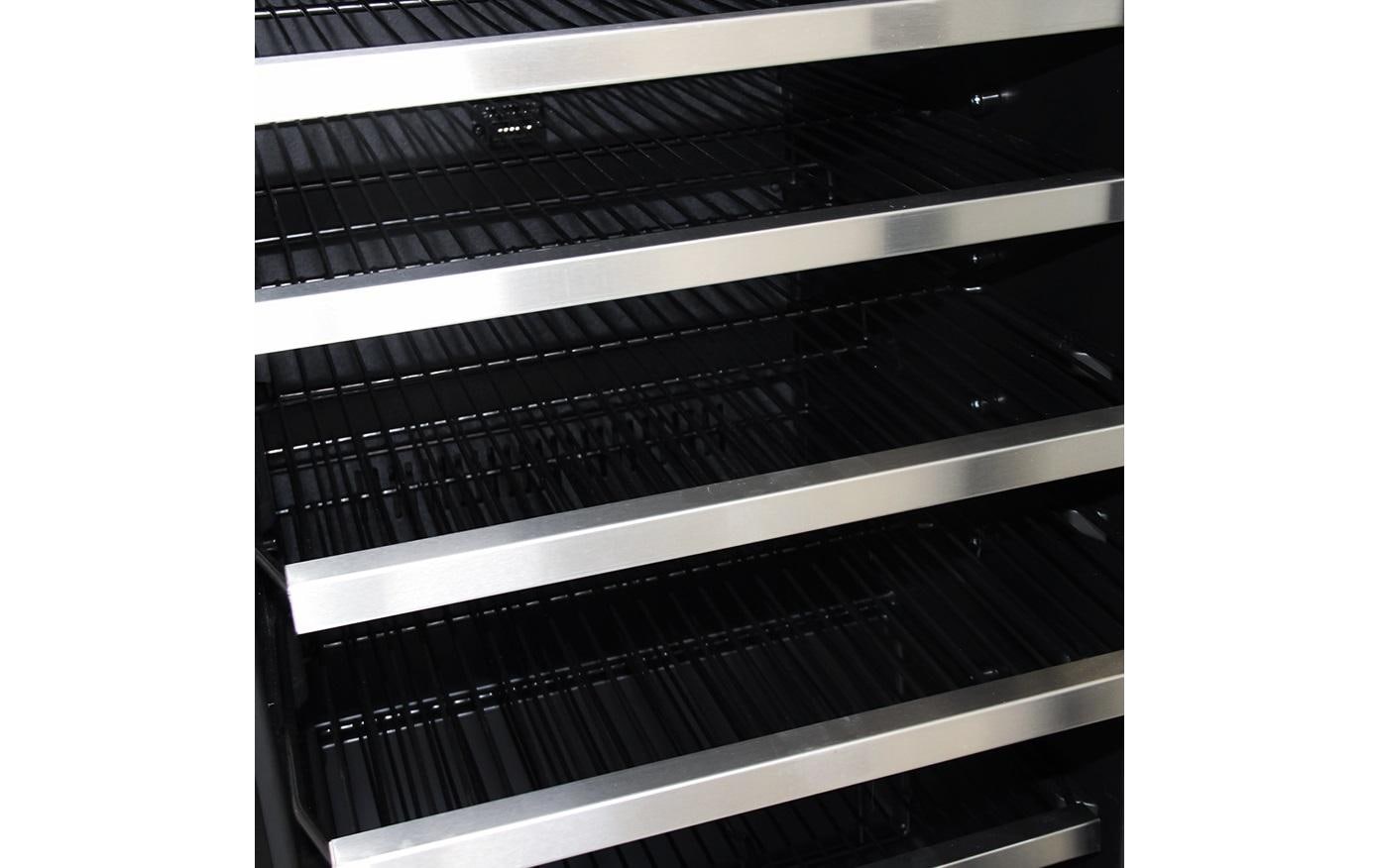 Weinkühlschrank M4801 Schwarz, Rechts<br>Freistehender Weinschrank
