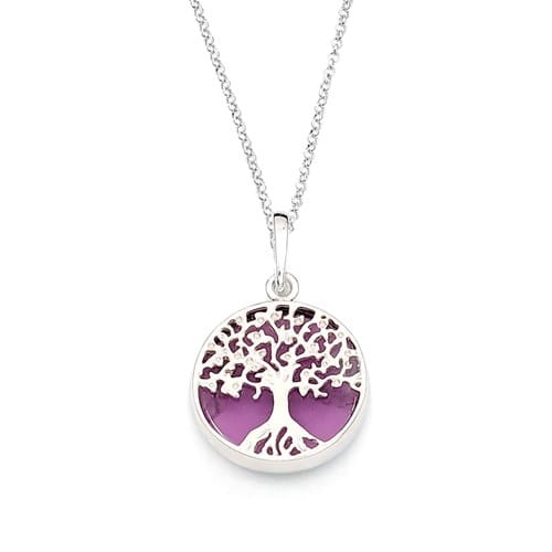Collier - argent 925 et améthyste 17mm