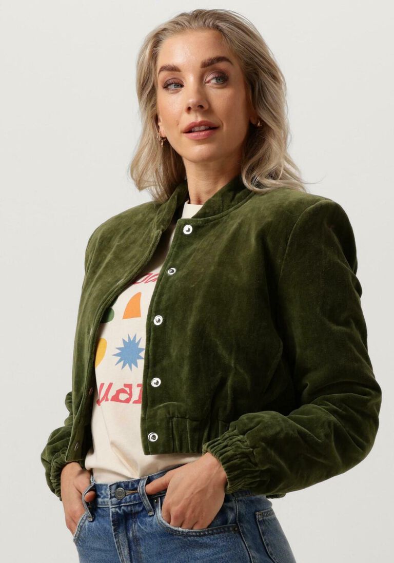ROUGH STUDIOS groene rough studios jack bruno jacket