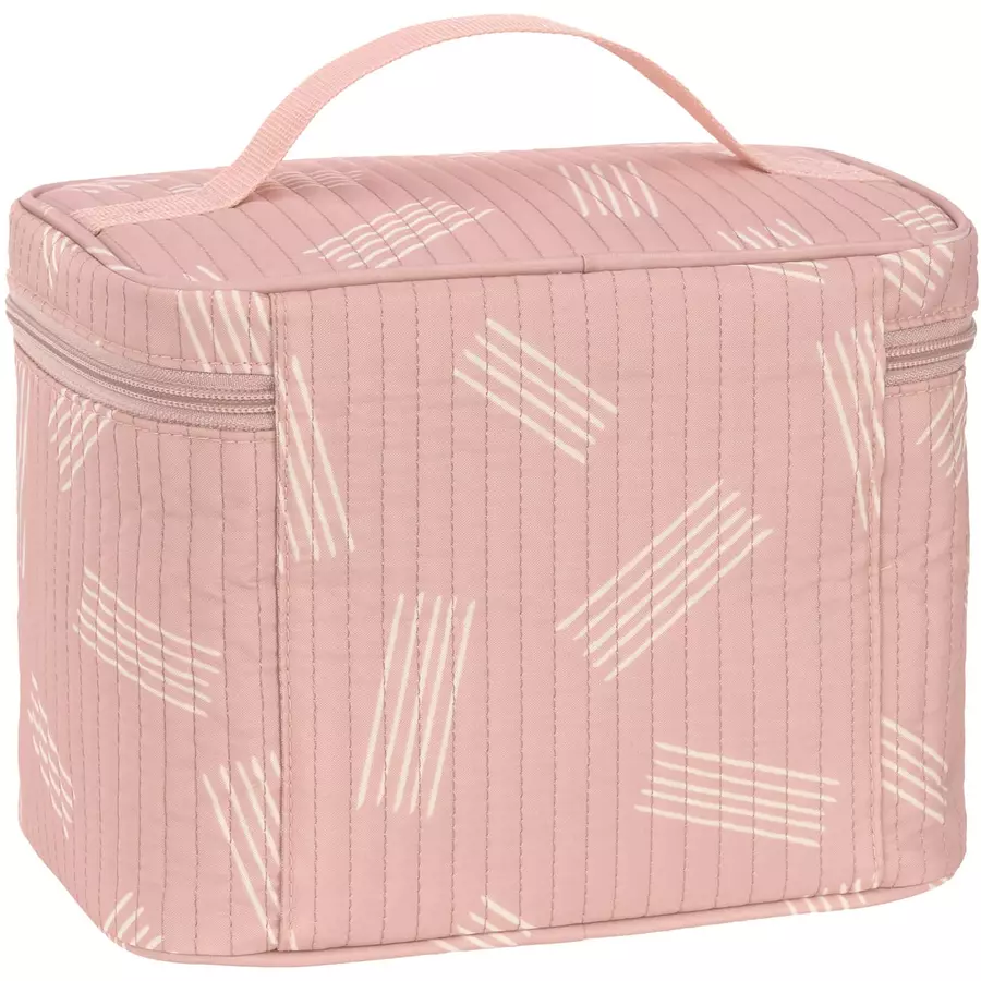 LÄSSIG Wickeltisch Organizer Nursery Caddy To GoSoft Stripes rose