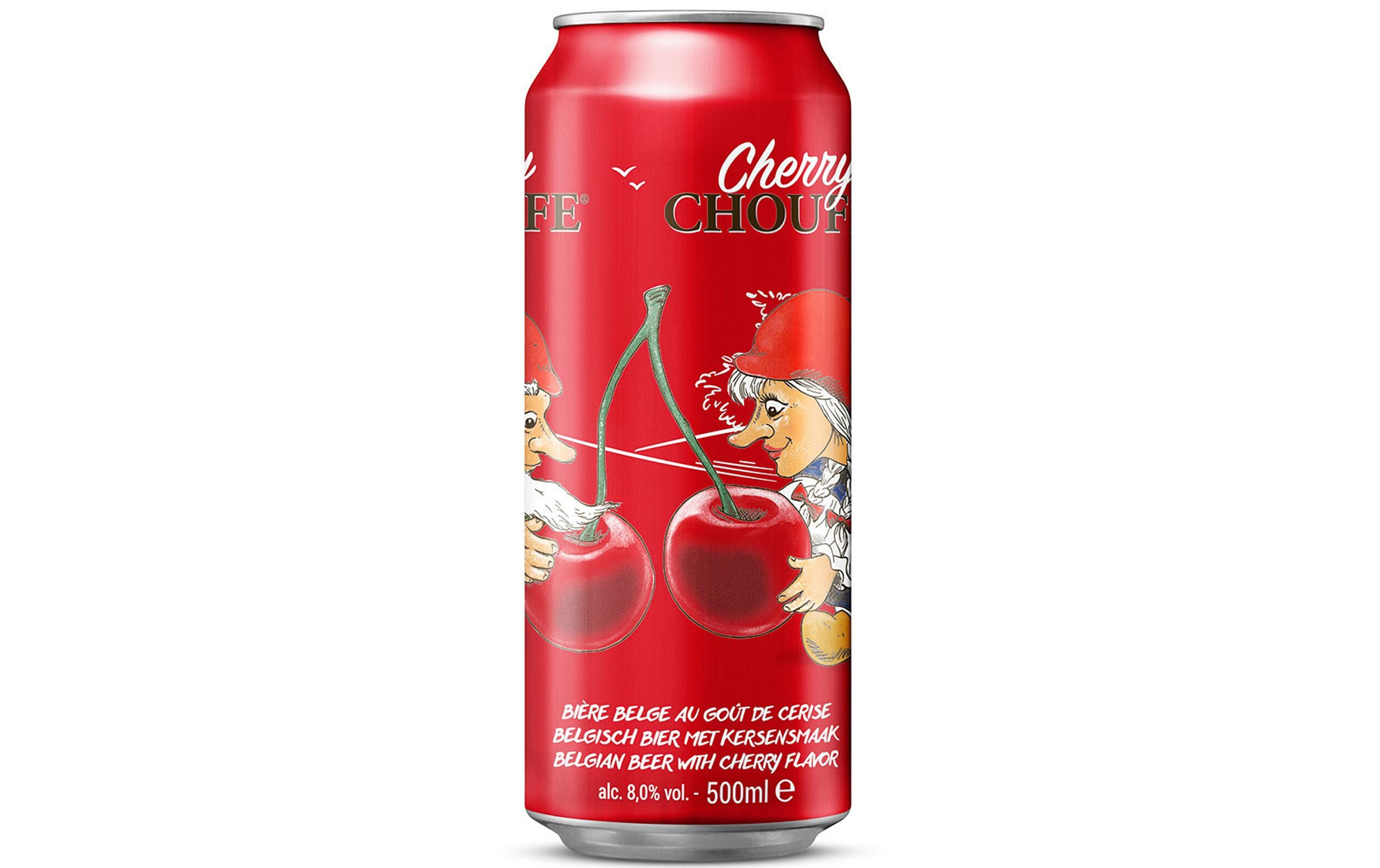 Bier Chouffe Cherry 0.5 lFruchtiges Craft-Bier mit echtem Sauerkirschsaft