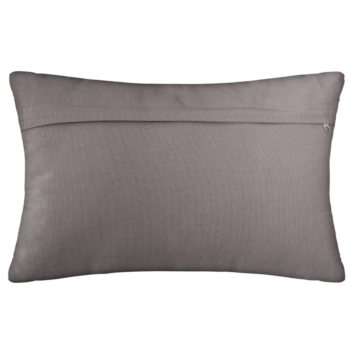COUSSIN MOTIF OTTO GRIS 30X50CM