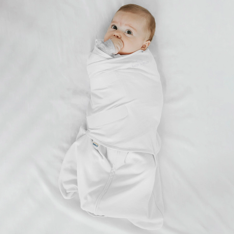 HALO® SleepSack® Wickelschlafsack weiß