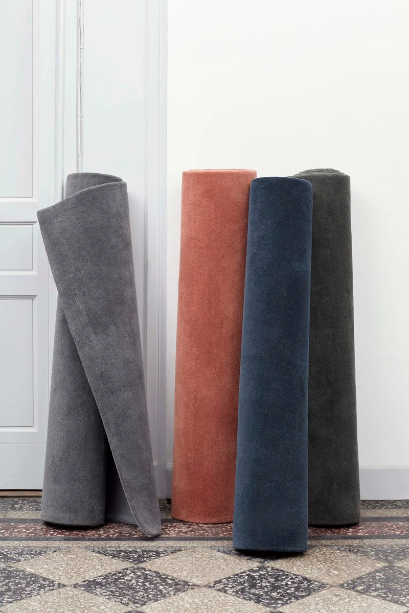 HAY  Raw rug no. 2 gulvtæppe, Light Grey - 200x300 cm.