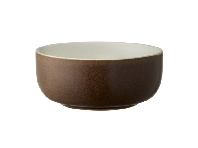 Studio Round Skål Matte bark/Matte white