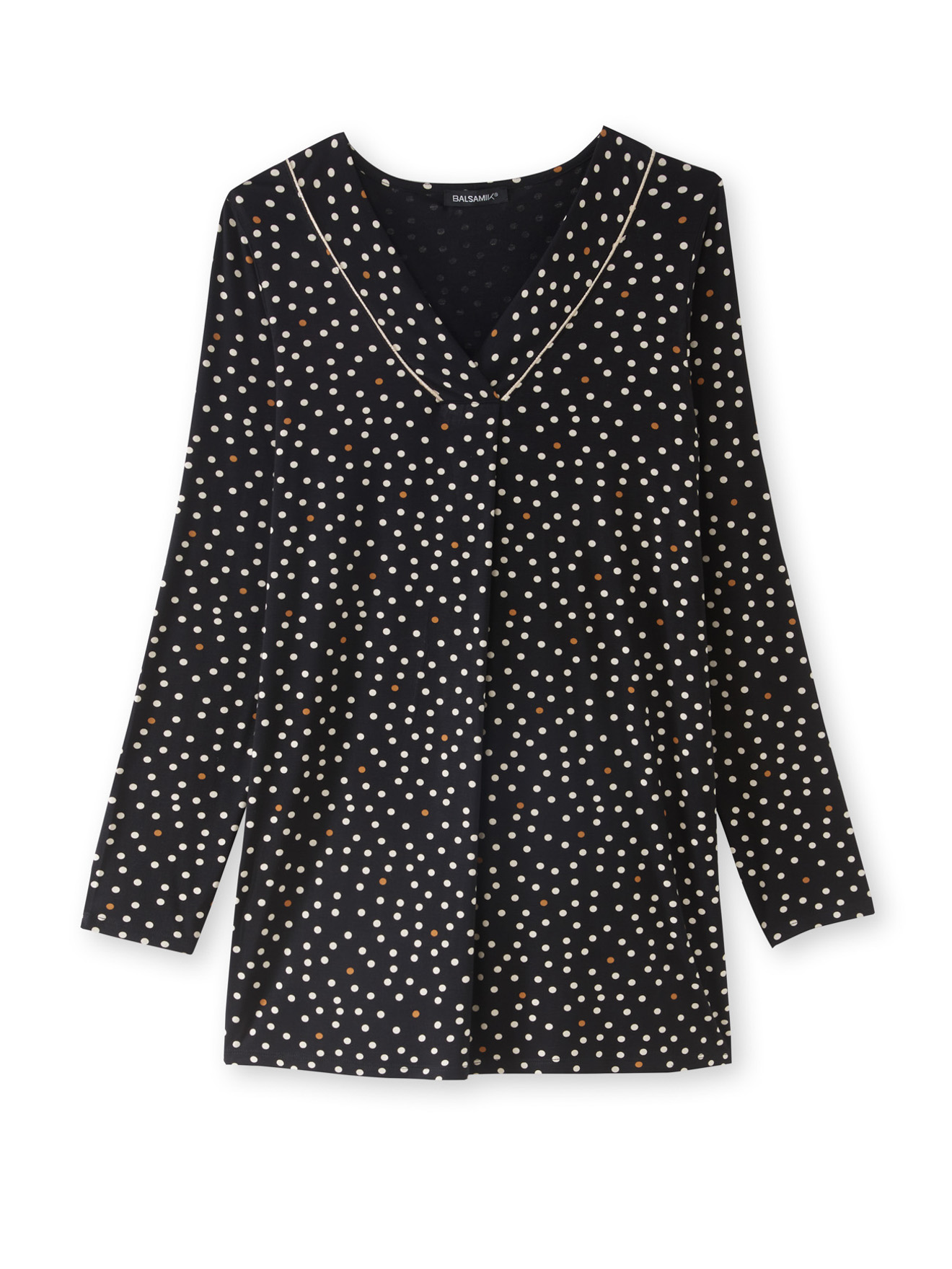 Tee-shirt tunique manches longues