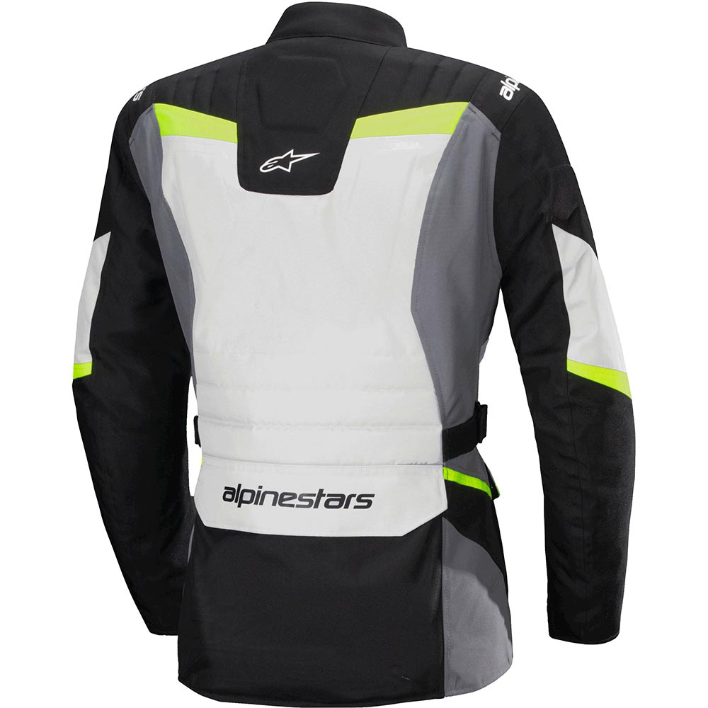 Alpinestars - Veste femme Stella ST-1 Waterproof Noir / Gris Clair / Gris / Jaune fluo