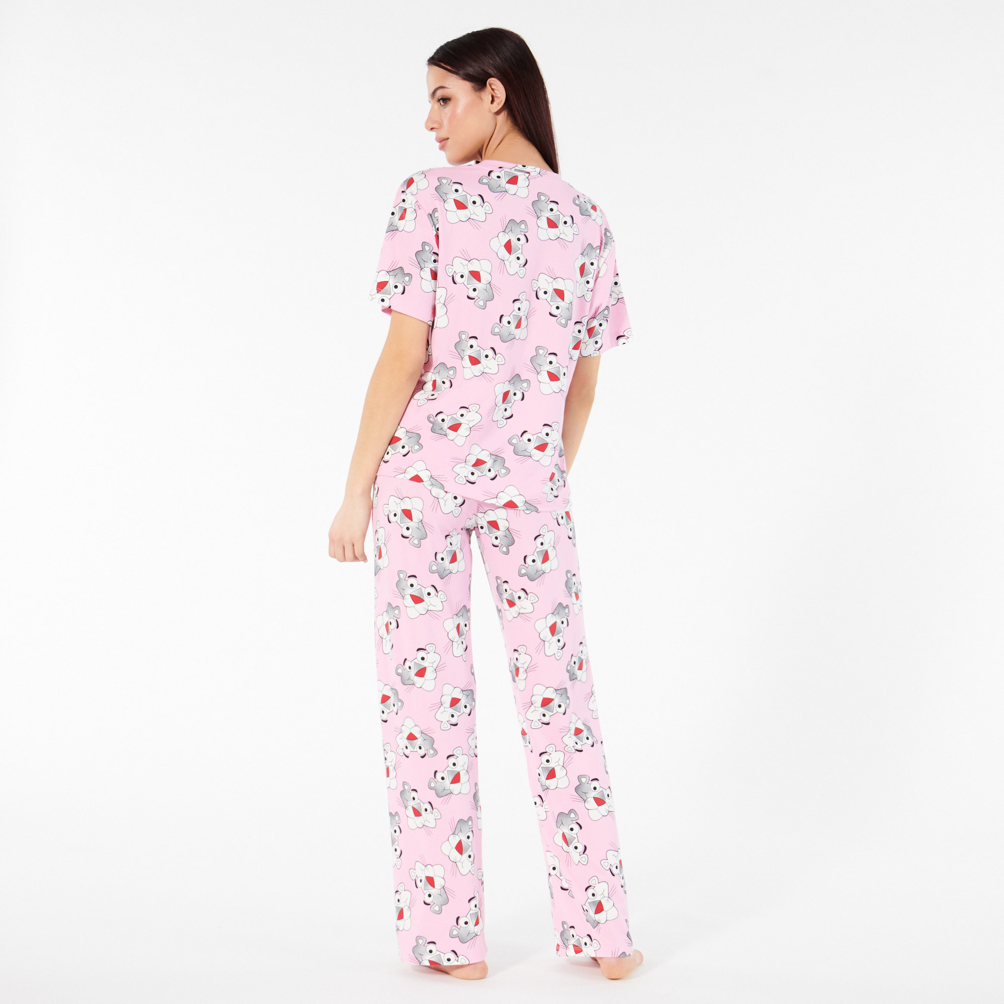 T-shirt de pyjama Panthère Rose