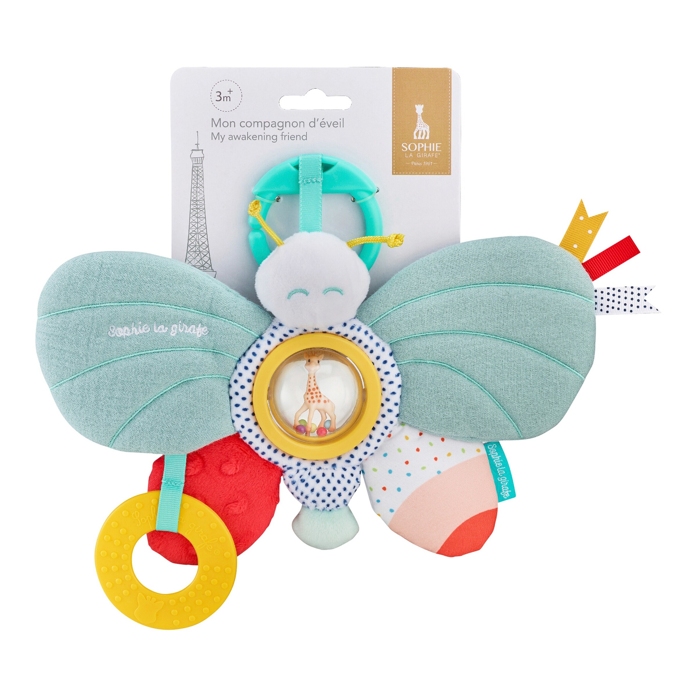 Sophie la girafe Greifling Schmetterling