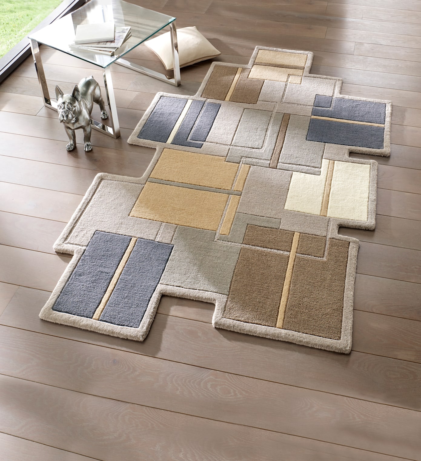 heine home Teppich mehreckig 12 mm Höhe