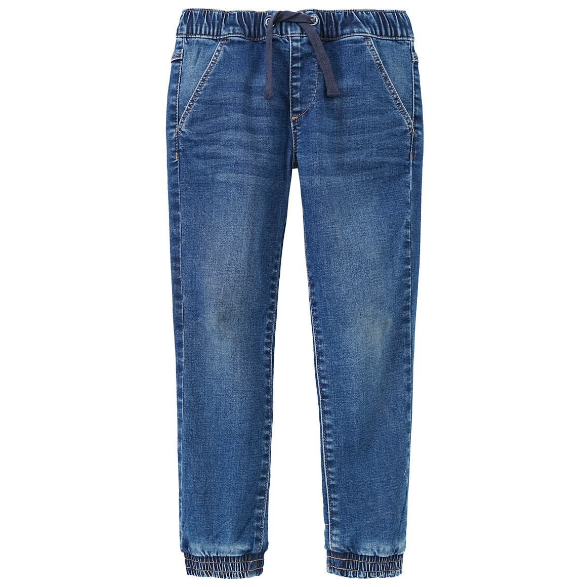 Topolino Jungen Pull-on-Jeans mit Tunnelzug dunkelblau